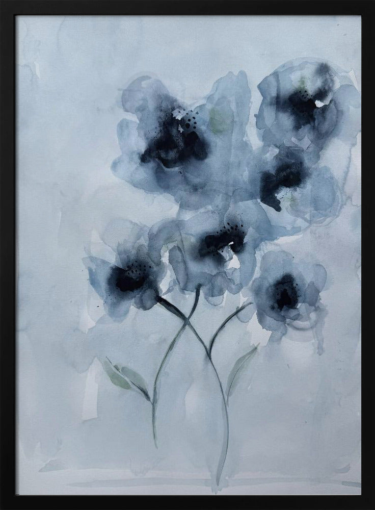 Poppy Blue | Poster