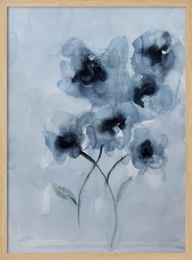 Poppy Blue | Poster