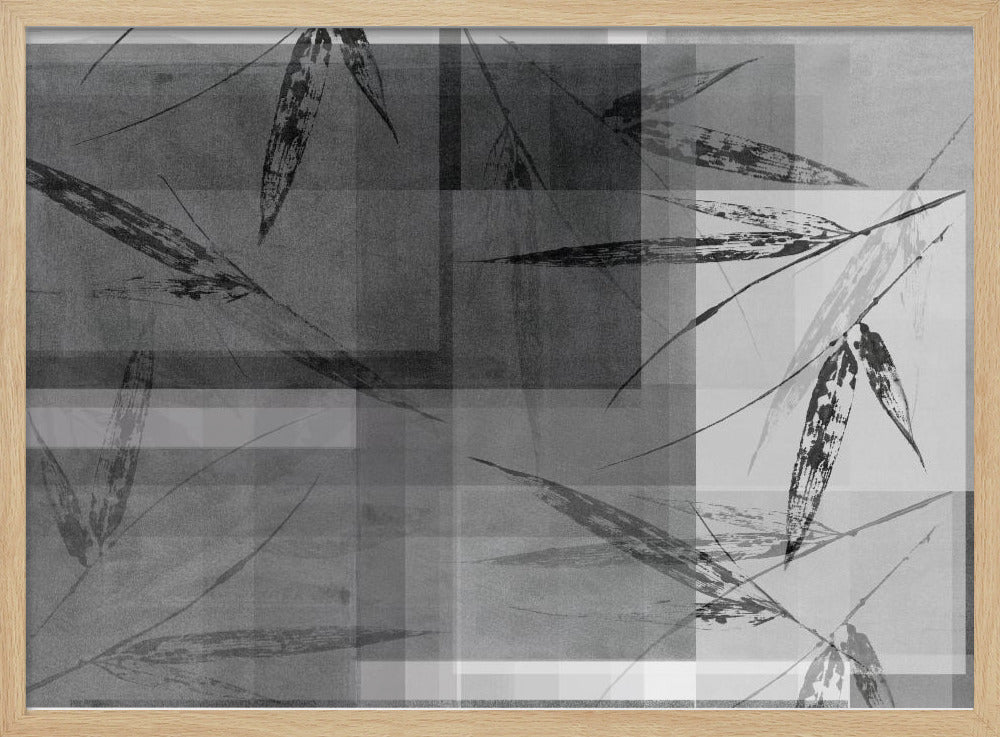 Abstract Botanicals in Neutral Tones | Poster