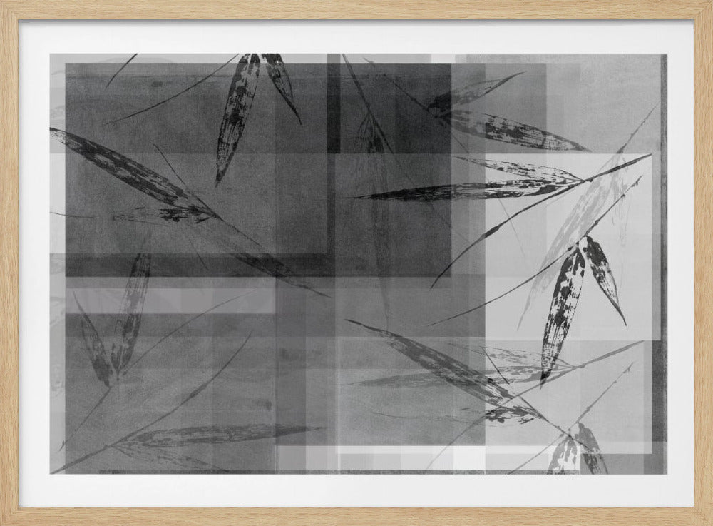 Abstract Botanicals in Neutral Tones | Poster