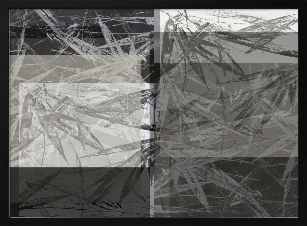 Abstract Botanicals in Neutral Tones | Poster