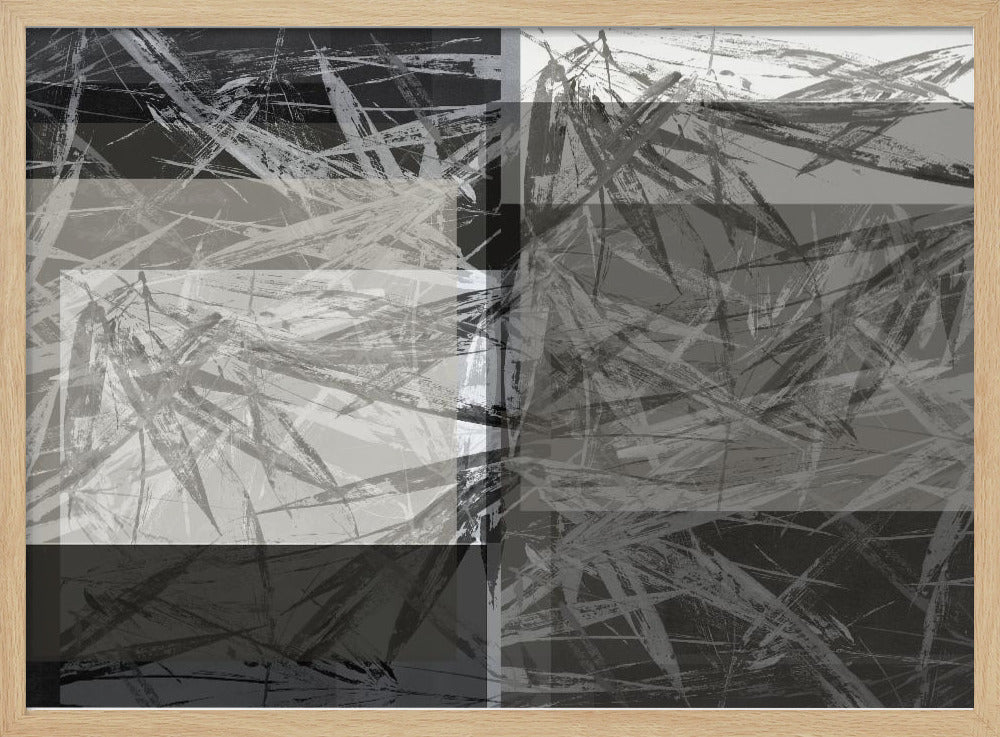 Abstract Botanicals in Neutral Tones | Poster