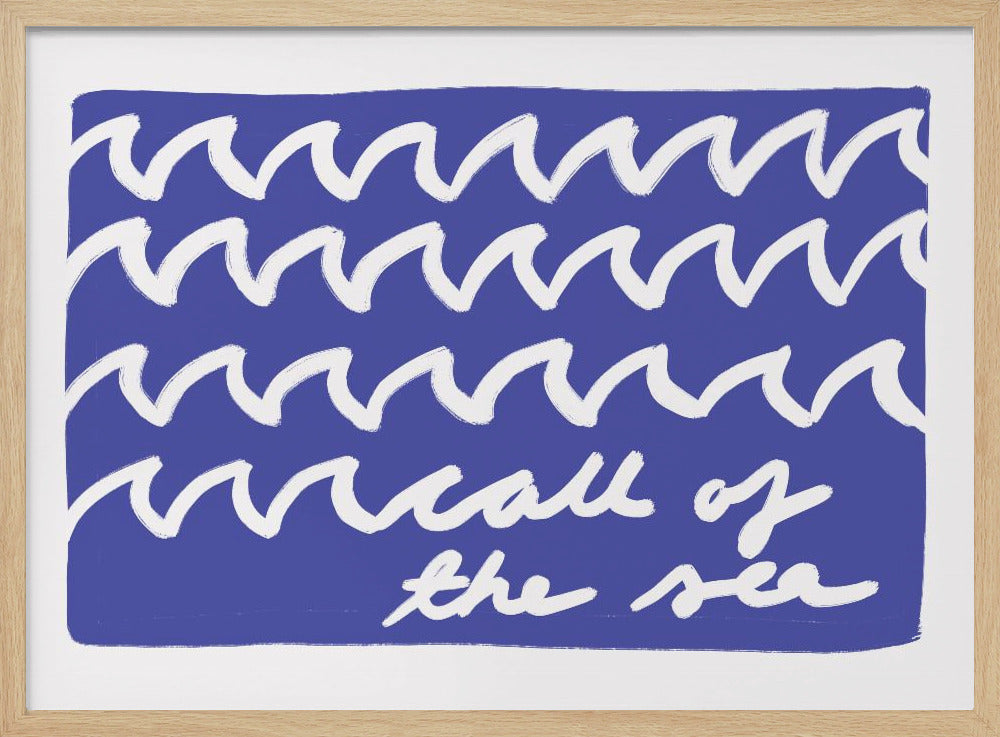 Ocean Waves Whisper | Poster