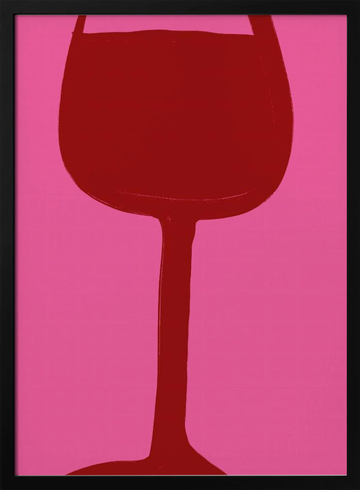 Wine and Pink Vibes | Poster