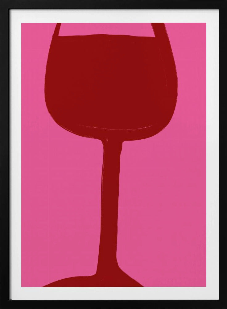 Wine and Pink Vibes | Poster