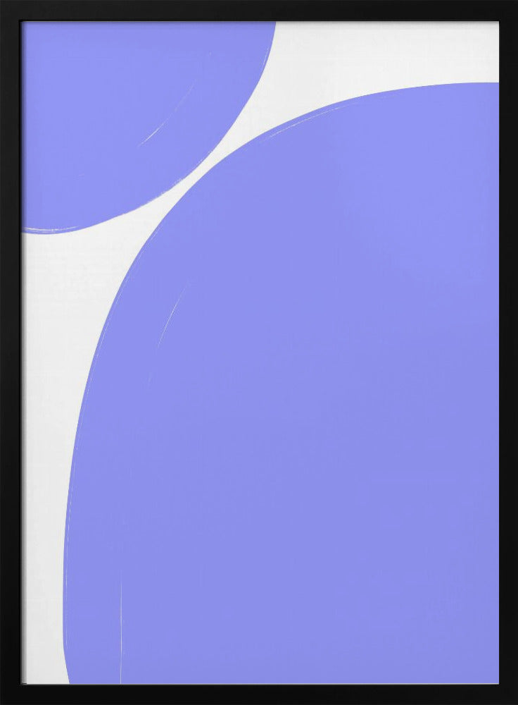 Soft Purple Curves | Poster