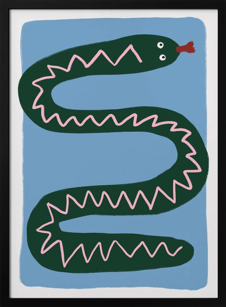 Wiggly Serpent Tale | Poster