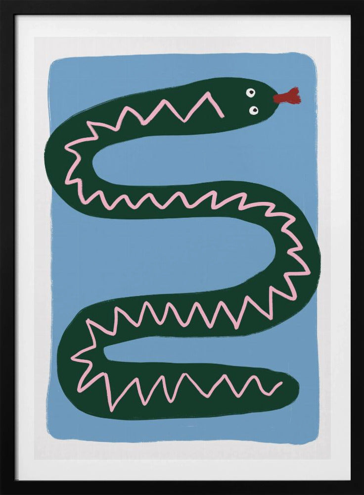 Wiggly Serpent Tale | Poster
