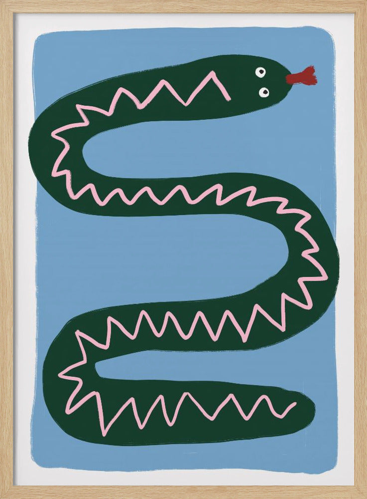 Wiggly Serpent Tale | Poster