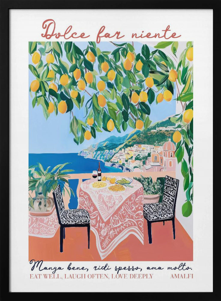 Eat Well Amalfi | Poster