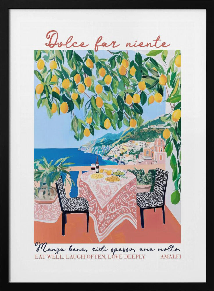 Eat Well Amalfi | Poster