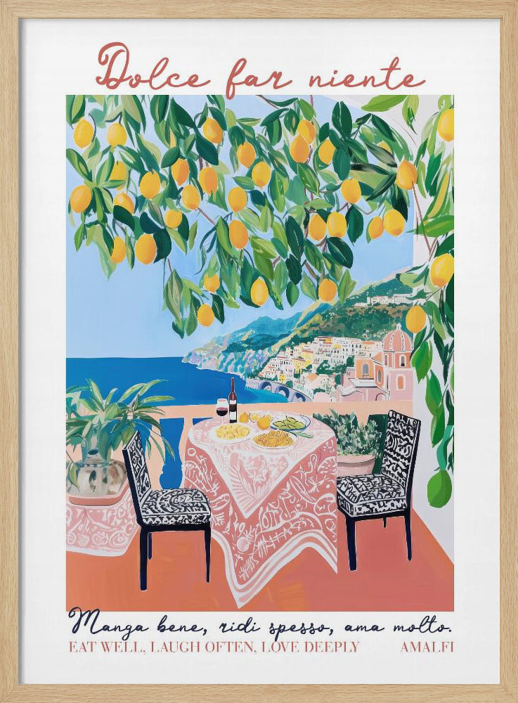 Eat Well Amalfi | Poster