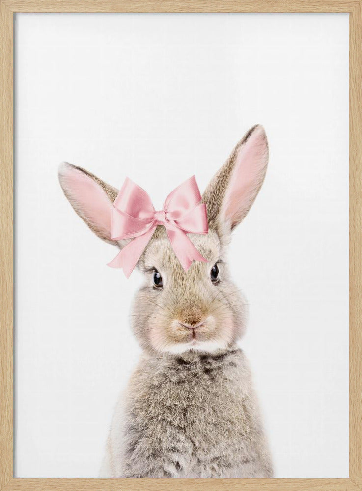 Bunny With a Bow | Poster