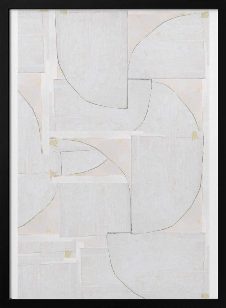 White Shapes | Poster