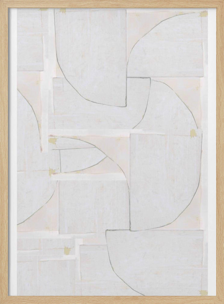 White Shapes | Poster