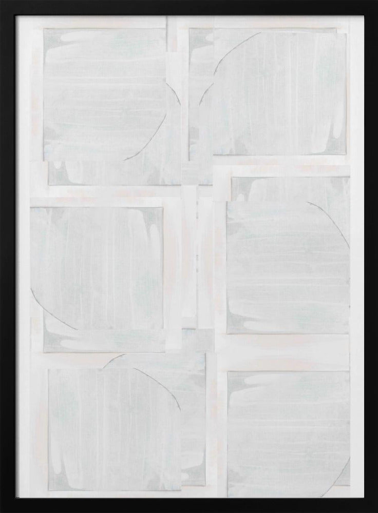 White Shapes | Poster