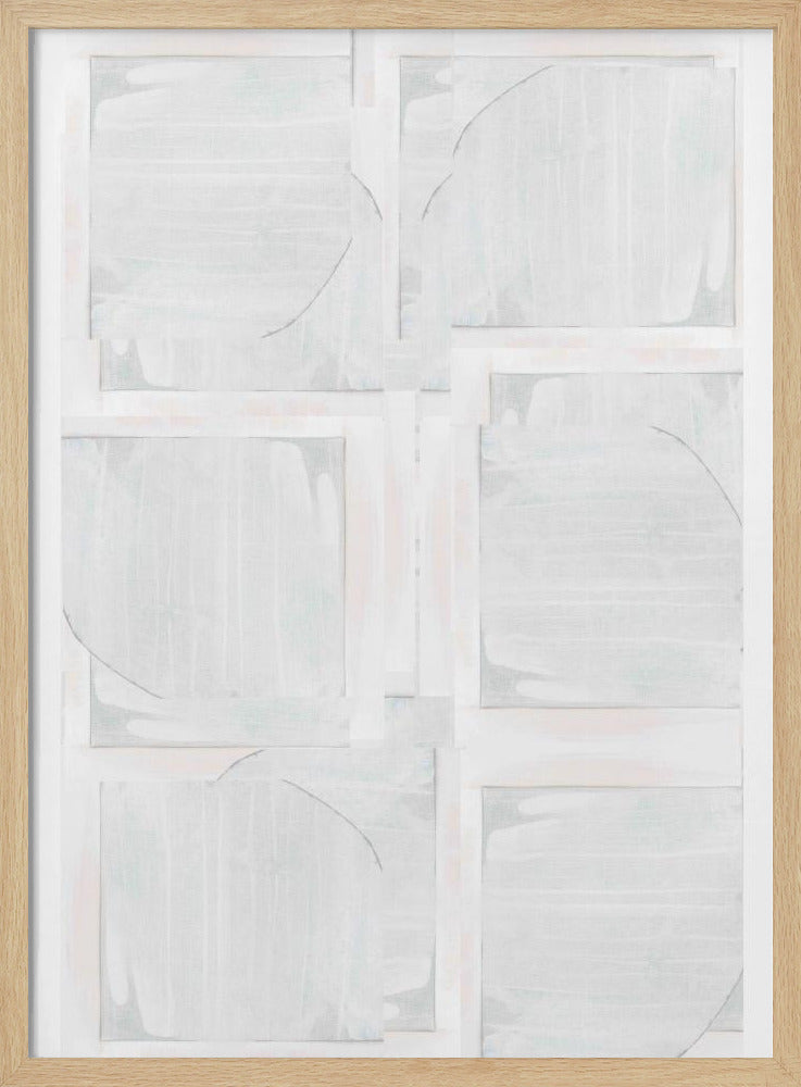 White Shapes | Poster