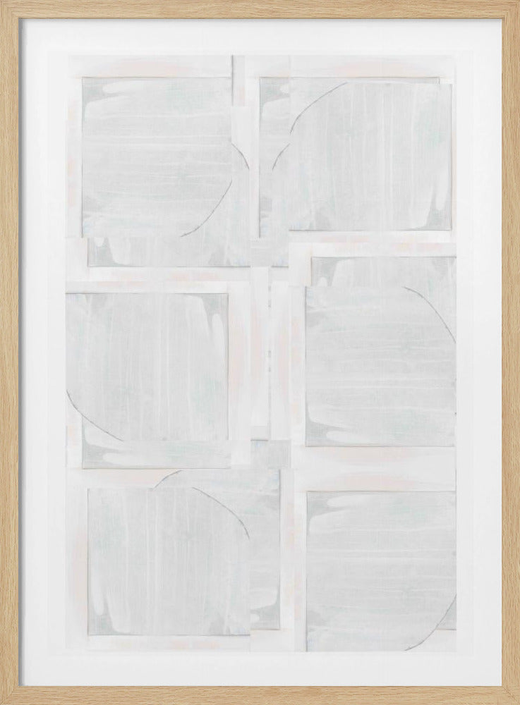 White Shapes | Poster