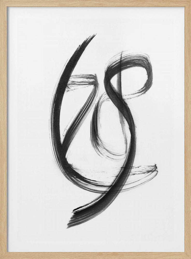 Brush Stroke02   18x24 | Poster