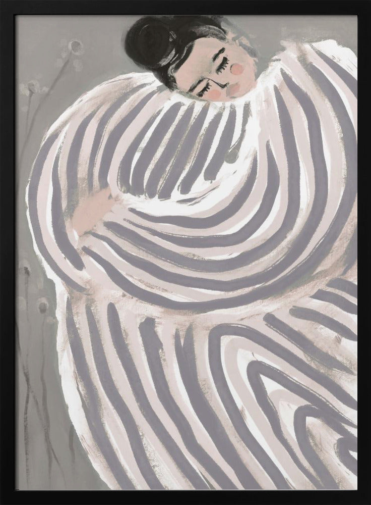 Striped Serenity | Poster