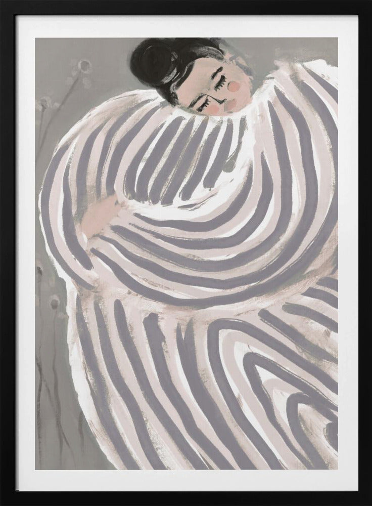 Striped Serenity | Poster