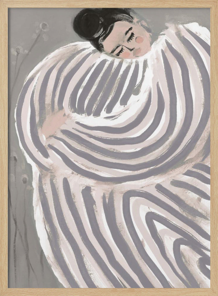 Striped Serenity | Poster