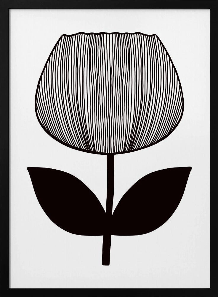 Monochrome Blossom | Poster