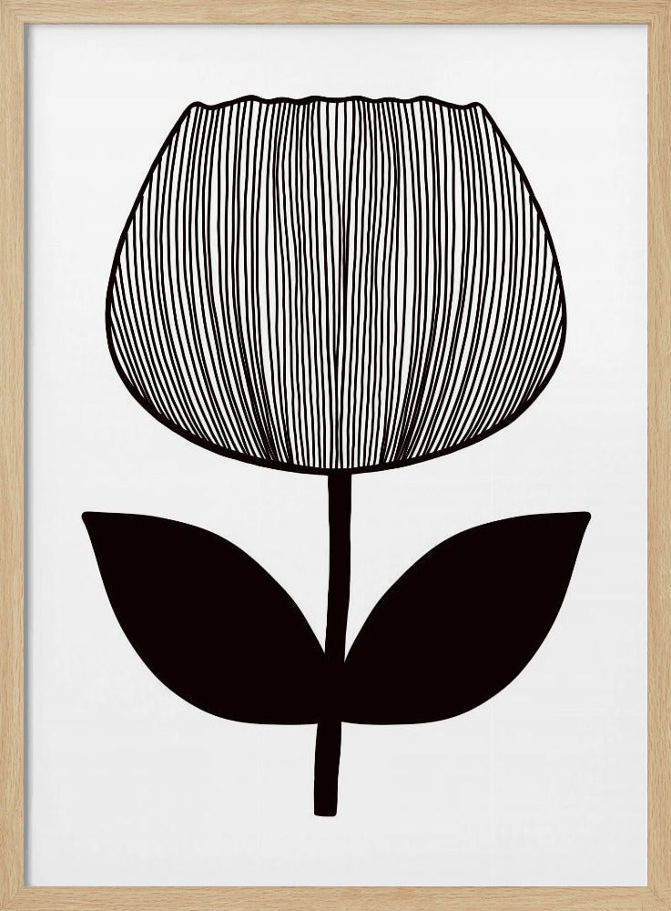 Monochrome Blossom | Poster