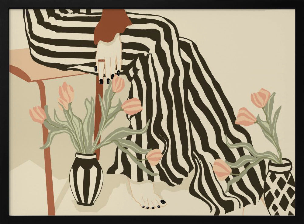 Tulips By My Feet | Poster