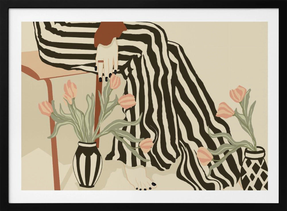 Tulips By My Feet | Poster