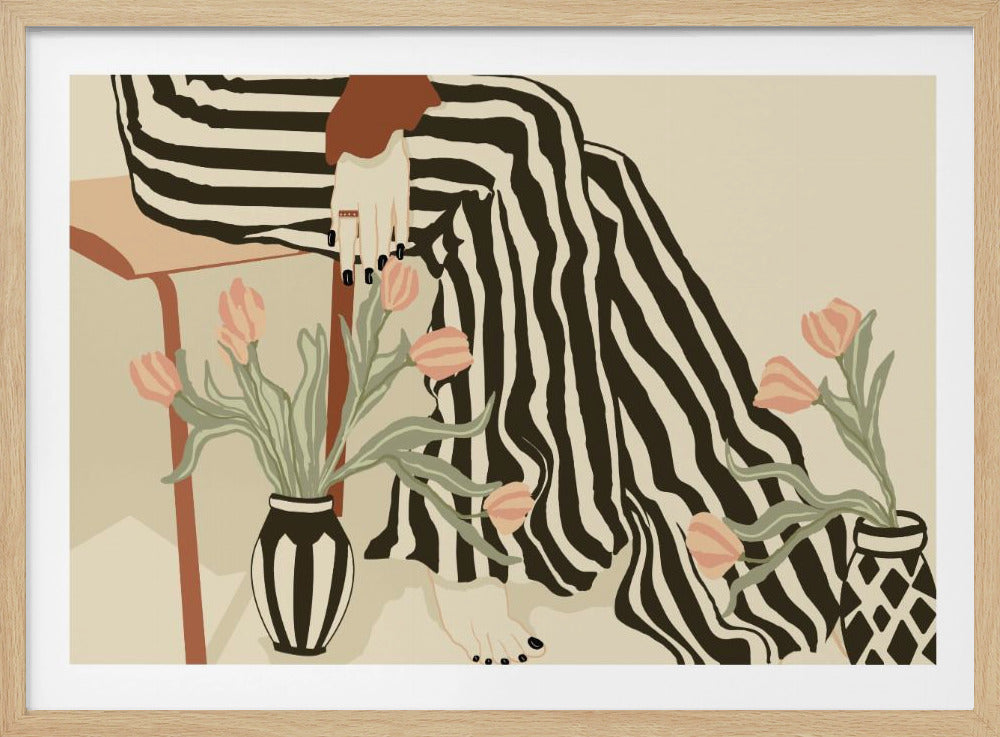 Tulips By My Feet | Poster