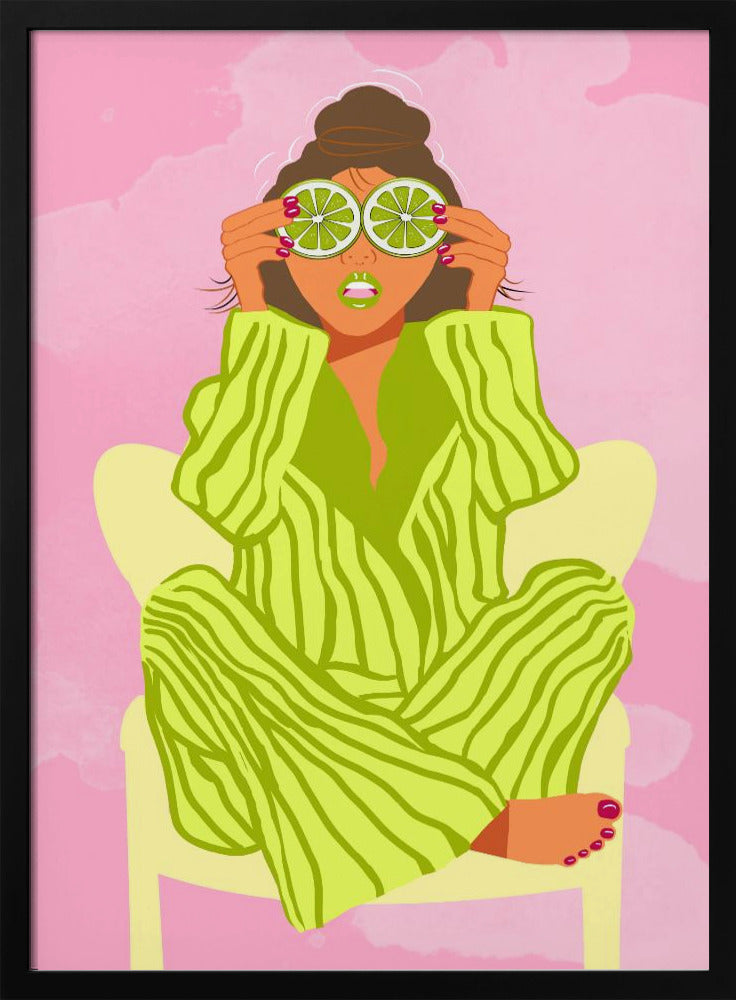 See the World Through a Lime | Poster