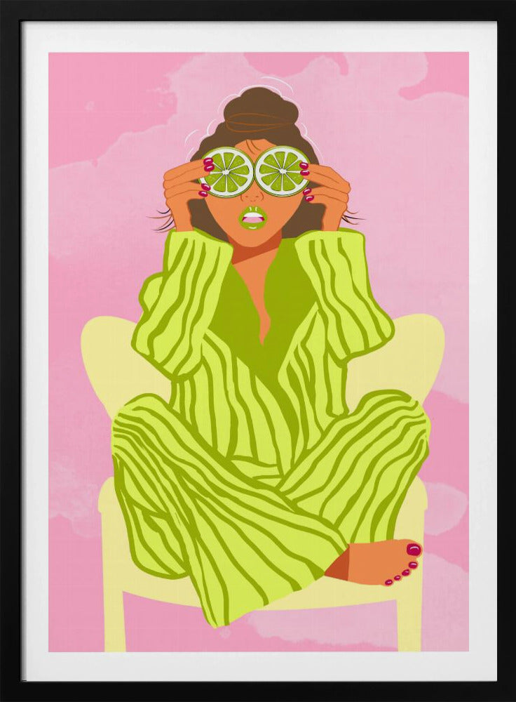 See the World Through a Lime | Poster