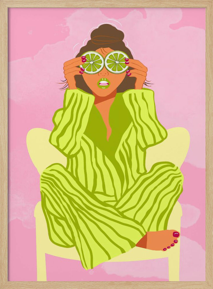 See the World Through a Lime | Poster