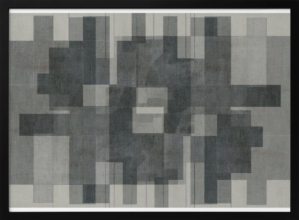 Mid Century Modern in Grayscale | Poster