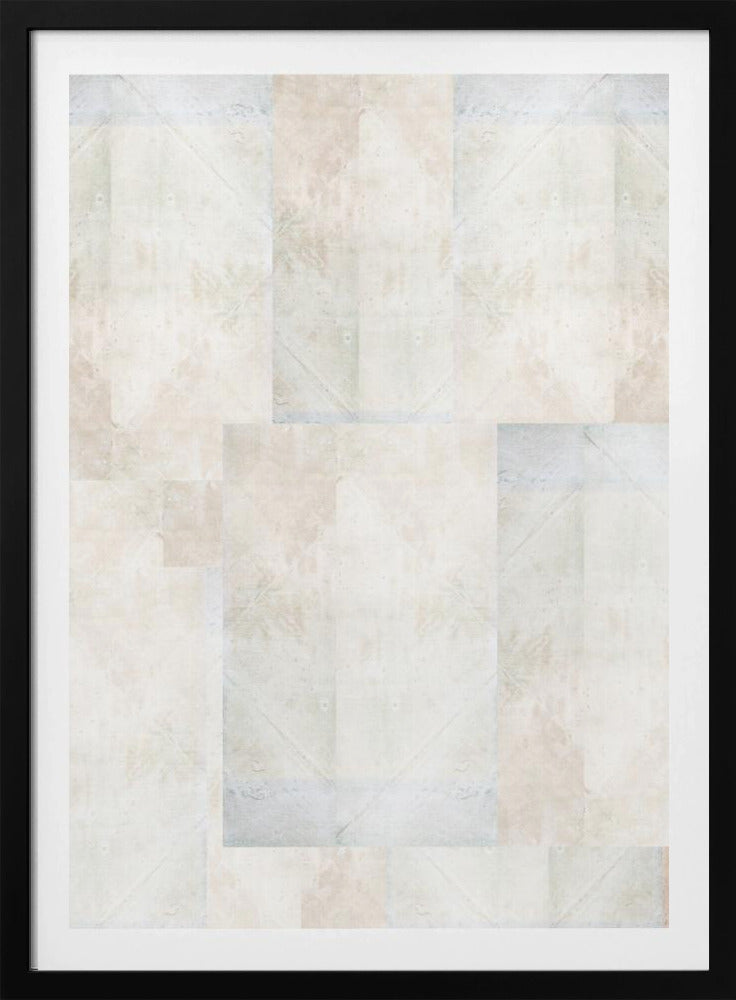 Soft Abstract Geometric Pattern | Poster