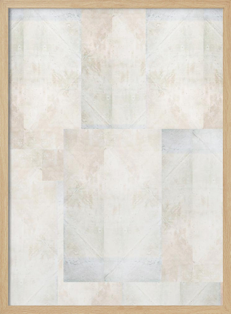 Soft Abstract Geometric Pattern | Poster