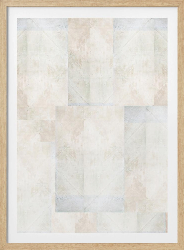 Soft Abstract Geometric Pattern | Poster