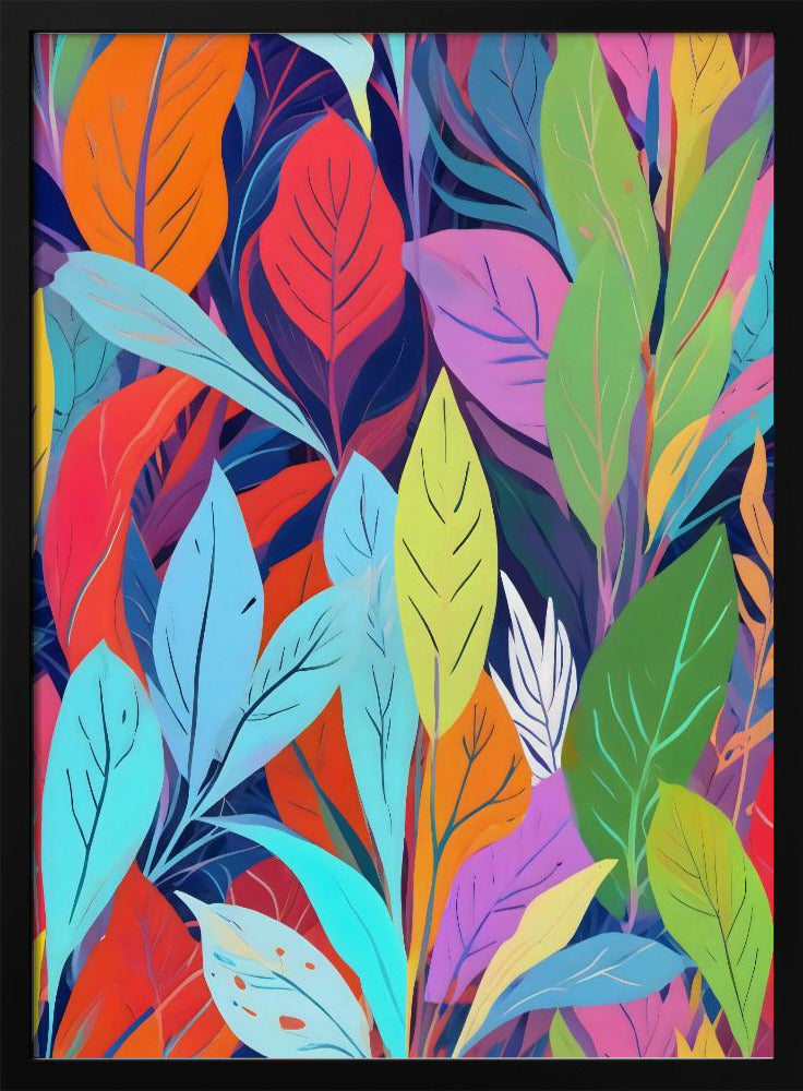 Colorful Leaves Forest | Poster