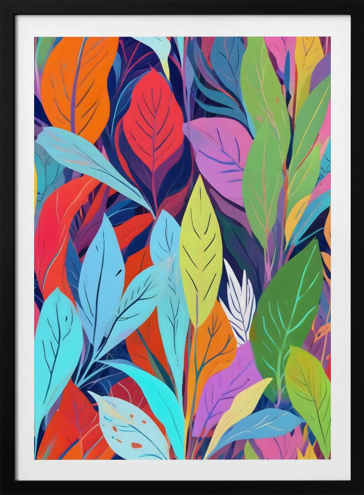 Colorful Leaves Forest | Poster