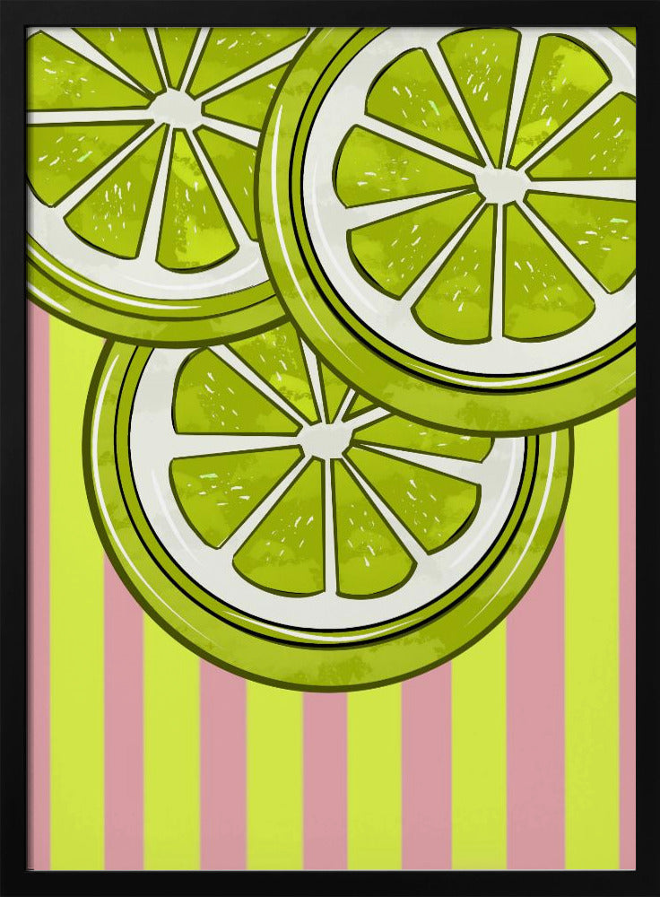 Lime On Pink | Poster