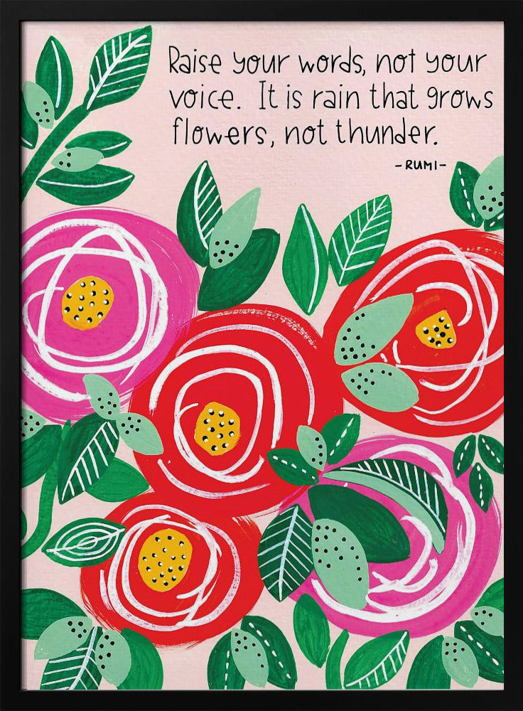 Raise Your Words | Poster