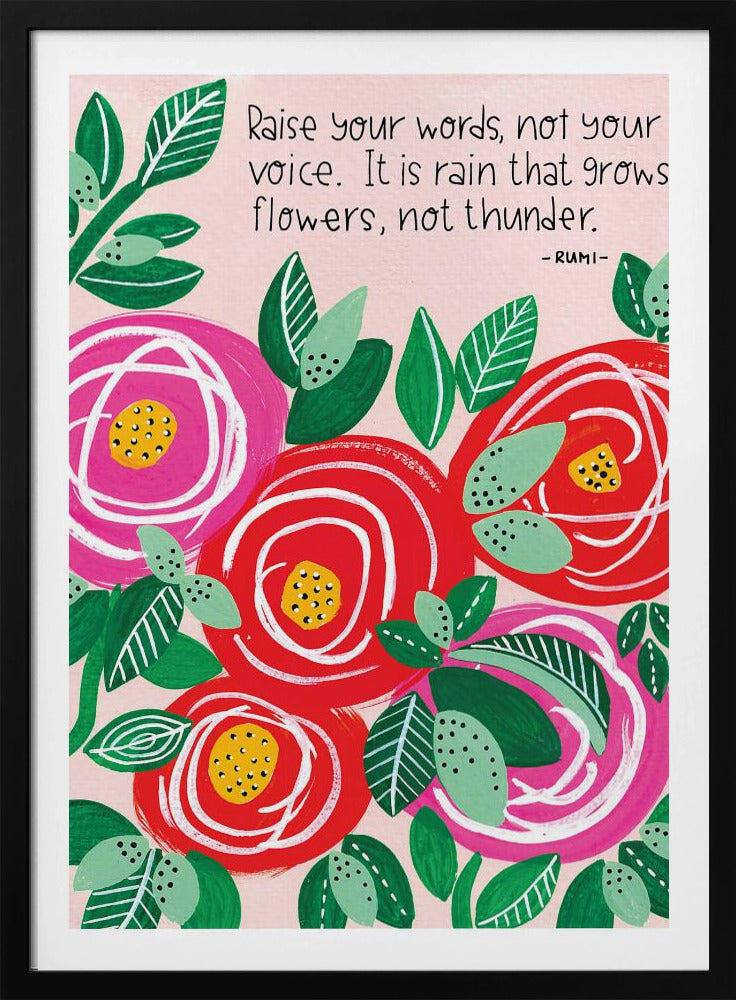 Raise Your Words | Poster