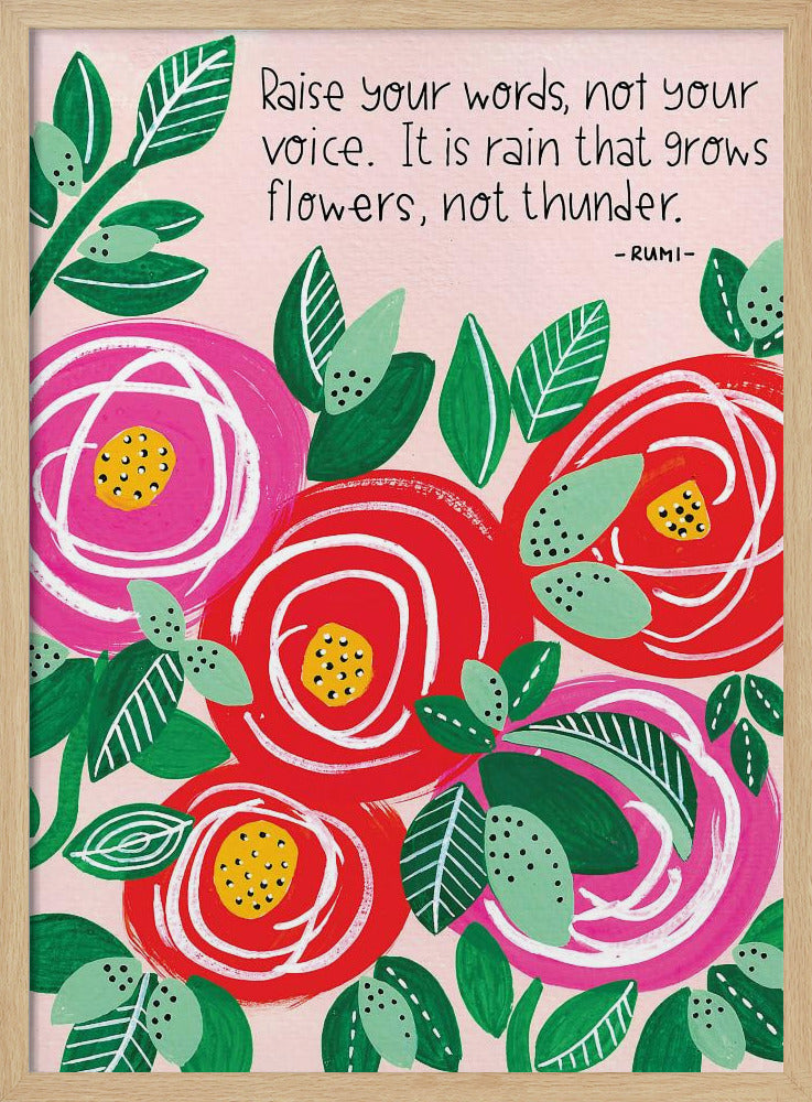 Raise Your Words | Poster