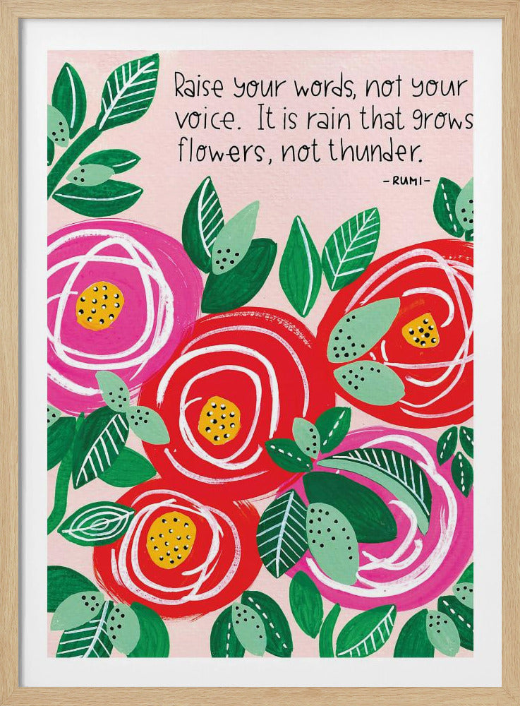 Raise Your Words | Poster