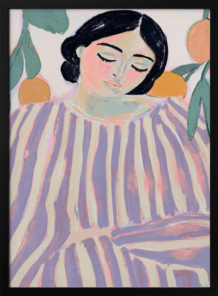 Sleeping in Stripes | Poster