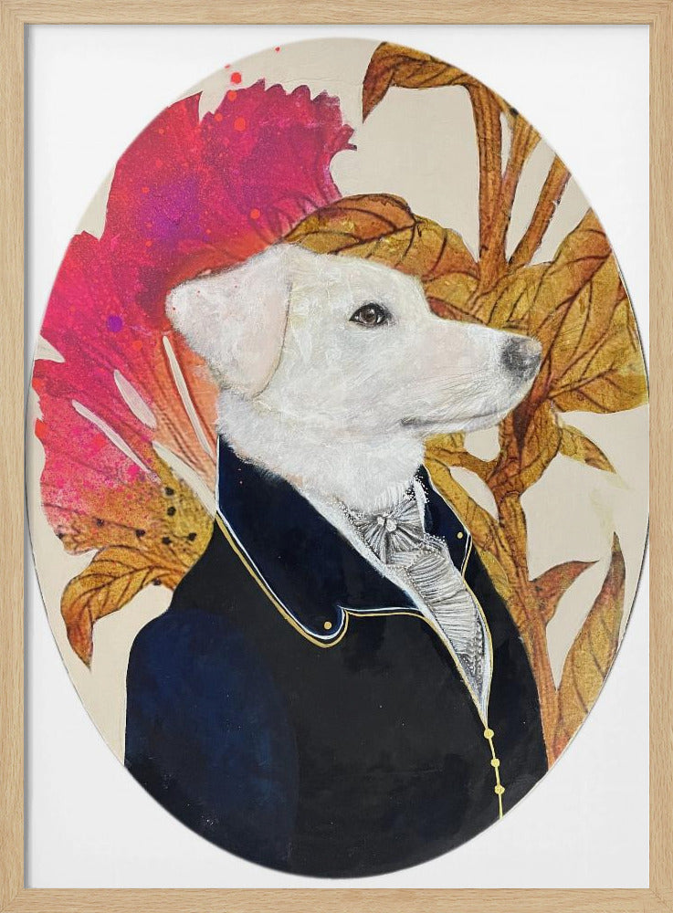 Regal Canine Portrait | Poster