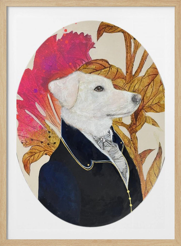 Regal Canine Portrait | Poster