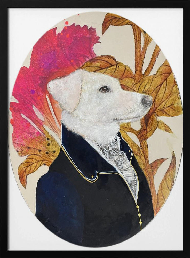 Regal Canine Portrait | Poster