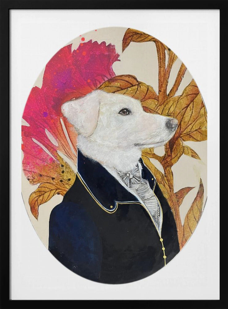 Regal Canine Portrait | Poster